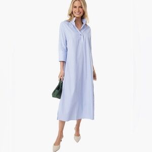 Tuckernuck Blue Stripe Willow Dress